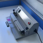 DC-500C Desktop Bookcase Binding Machine Hardcover Press Slotting with Electricity Glue Binding