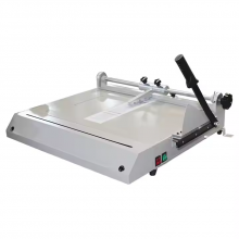Automatic DC-100P Hardcover Press Groove Glue Binding Machine A4/A3 Vertical Mounting for Center Positioning Book Case