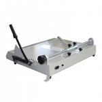 Automatic DC-100P Hardcover Press Groove Glue Binding Machine A4/A3 Vertical Mounting for Center Positioning Book Case Automatic DC-100P Hardcover Press Groove Glue Binding Machine A4/A3 Vertical Mounting for Center Positioning Book Case