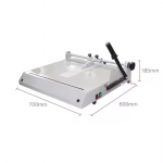 Automatic DC-100P Hardcover Press Groove Glue Binding Machine A4/A3 Vertical Mounting for Center Positioning Book Case Automatic DC-100P Hardcover Press Groove Glue Binding Machine A4/A3 Vertical Mounting for Center Positioning Book Case