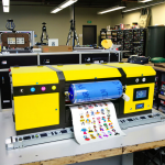 Desktop 17" All in One Small UV Printing Machine Golden Foil Film Laminating 2 in 1 Gold A4 A3 Sticker UV DTF Printer