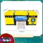 Desktop 17" All in One Small UV Printing Machine Golden Foil Film Laminating 2 in 1 Gold A4 A3 Sticker UV DTF Printer