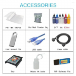 Hot Selling A4 DTF Machine Printer T-shirt PET Film Printer With Powder Oven Hot Selling A4 DTF Machine Printer T-shirt PET Film Printer With Powder Oven