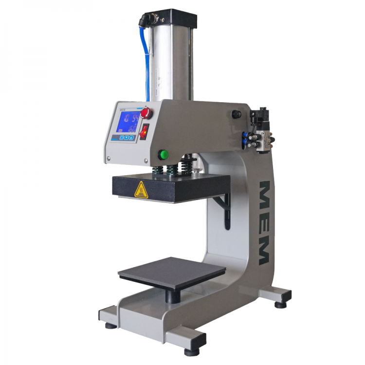 Small Pneumatic Simplex Hot Stamping Machine 15*15cm Wide Hot Sublimation Pressure Label New Condition for Logo Printing Brand