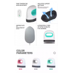 Convenient Mini Hand-Held Heat Press Machine Small Hot Stamping Iron Three-Speed Temperature Control T-Shirt Printing Machine