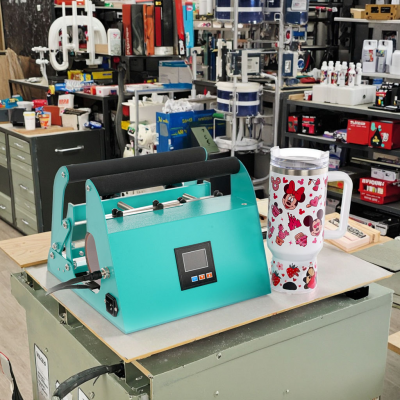 40oz Mug Sublimation Heat Press Machine Electric Flatbed Printer for Cap Garment Plate Printing Manual Automatic Grade New