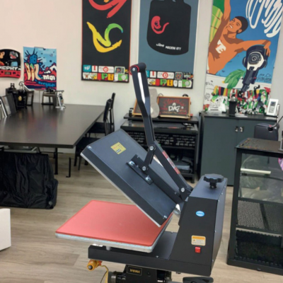 Latest 38*38 Manual T-Shirt Heat Press Machine Electric Flatbed Printer for Home Use and Printing Shops