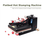 Latest 38*38 Manual T-Shirt Heat Press Machine Electric Flatbed Printer for Home Use and Printing Shops