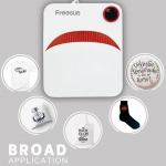 Portable F1510 Mini Electric Flatbed Printer Semi-Automatic Heat Press Machine for Garments for Home Use Manual Operation Motor