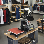 Manual Heat Transfer Printing Machine Clothes Small T-shirt Ironing Machine Clothing Transfer Pressing Heatpress