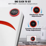 Portable F1510 Mini Electric Flatbed Printer Semi-Automatic Heat Press Machine for Garments for Home Use Manual Operation Motor