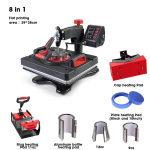 Manual Heat Transfer Printing Machine Clothes Small T-shirt Ironing Machine Clothing Transfer Pressing Heatpress