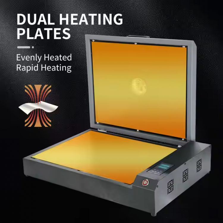 A3 Desktop DTF Printer Dryer Oven with Dual Heating Manual Grade Aluminum White Ink Dryer Oven Condition New