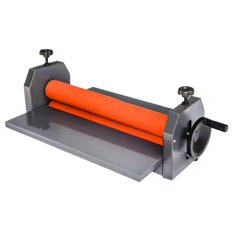 Small Manual Cold Laminating Machine 650 Feet Photo Advertising Roller for A4 A3 A5 A6 Paper Sizes