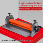 Small Manual Cold Laminating Machine 650 Feet Photo Advertising Roller for A4 A3 A5 A6 Paper Sizes