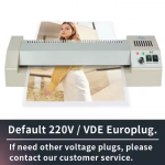 High Quality A3 12.6inches Industrial Laminating Machine 4 Rollers Pouch Metal Body Laminator