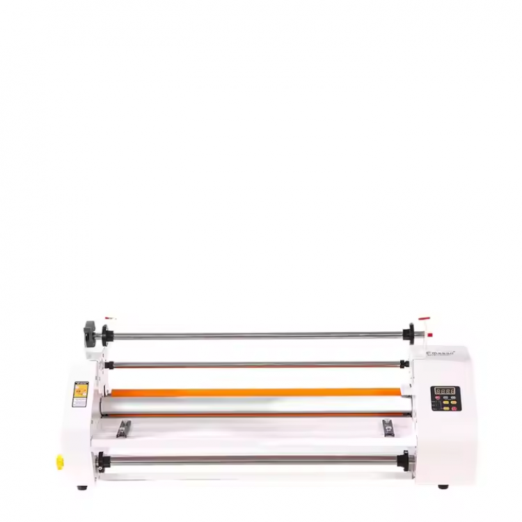 34cm Crystal Label Automatic Cold & Hot Laminator Self-Adhesive Single and Double Sided Fast Printing Speed Regulating Machine