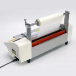 34cm Crystal Label Automatic Cold & Hot Laminator Self-Adhesive Single and Double Sided Fast Printing Speed Regulating Machine