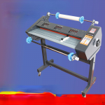 A1 Size 635mm/25 Inches Paper Single Double Sides Hot and Cold Roll Laminator Sticker Label Laminating Machine with Stand