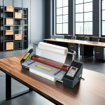 220V 4-Roller A2 Paper 44cm Hot Roll Laminating Machine Speed Adjustable Laminator 220V 4-Roller A2 Paper 44cm Hot Roll Laminating Machine Speed Adjustable Laminator