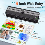 Multifunctional A4 Plastic Photo Laminating Machine New Office Home Thermoplastic Laminator for Protective Card Film Also A5 A6 Multifunctional A4 Plastic Photo Laminating Machine New Office Home Thermoplastic Laminator for Protective Card Film Also A5 A6