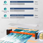 FN337 A3 Household Small Document Photo Laminator Cold Cross-Border Product for A5 A6 A4 Paper Size FN337 A3 Household Small Document Photo Laminator Cold Cross-Border Product for A5 A6 A4 Paper Size