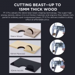 Acmer P1 S Pro Mini Portable Laser Cutter 3D Engraver Machine for Wood Leather MDF-for Business and Family Use