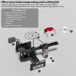 NEJE 3 E40 100W Engraving Machine Ultra-Thin 3D CO2 Beam Shaping Technology High-Precision Wood Acrylic Leather 170 X 170mm