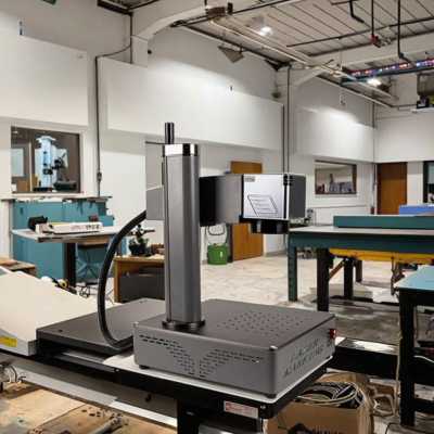 DAJA S4 Optical Fiber Marking Machine 30W Handheld Laser Engraving for Credit Cards Supporting AI Graphic Format