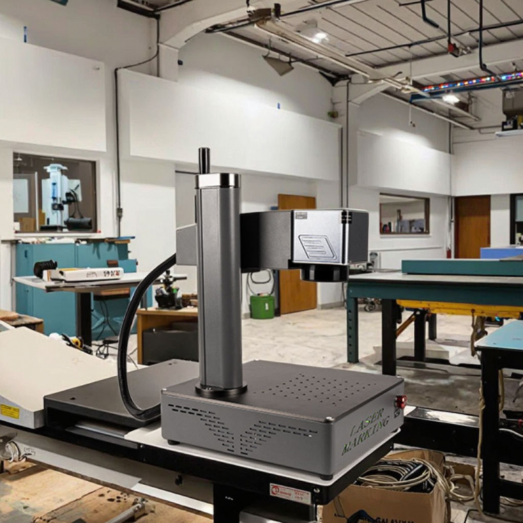 DAJA S4 Optical Fiber Marking Machine 30W Handheld Laser Engraving for Credit Cards Supporting AI Graphic Format