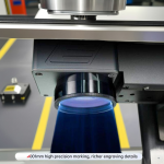 DAJA S4 Optical Fiber Marking Machine 30W Handheld Laser Engraving for Credit Cards Supporting AI Graphic Format