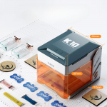 Intelligent Small Laser Engraver Machine 4K High Precision Portable Mini Fully Automatic Marking Machine for Wood Leaves Leather