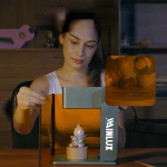 10W Fully Automatic Compact Portable Laser Engraving Machine