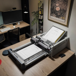 T-A4 CNC Notebook DIY Robot Pen DXF Graphic Format Diode Laser Type for Wood Stone Laser Engraving Machine for Drawing Writing