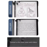 T-A4 CNC Notebook DIY Robot Pen DXF Graphic Format Diode Laser Type for Wood Stone Laser Engraving Machine for Drawing Writing