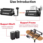 ENJOYBONG R3 Pro 360° Roller Device for Laser Engraving Air Cooling System for Plywood Paper Leather Home & Restaurant Use ENJOYBONG R3 Pro 360° Roller Device for Laser Engraving Air Cooling System for Plywood Paper Leather Home & Restaurant Use