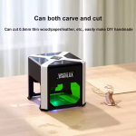 K6 Mini Desktop Marking Machine Portable Electric Laser Engraver for Wood Leather Board Diode Laser Type Supports AI LAS New