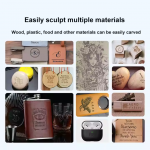 K6 Mini Desktop Marking Machine Portable Electric Laser Engraver for Wood Leather Board Diode Laser Type Supports AI LAS New