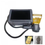 Portable Handheld Fiber Optic Laser Marking Machine for Metal & Plastic Engraving & Etching Small Nameplate Coding