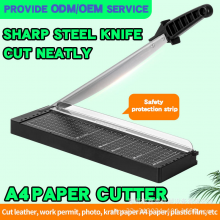 Manual A4 Paper Cutter with Plastic Bottom Plate A45 Guillotine Paper Cutter