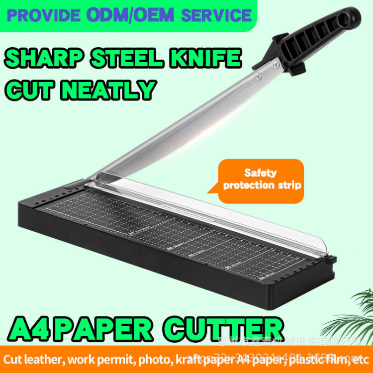 Manual A4 Paper Cutter with Plastic Bottom Plate A45 Guillotine Paper Cutter Manual A4 Paper Cutter with Plastic Bottom Plate A45 Guillotine Paper Cutter