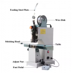 Dual Purpose Automatic Flat Stitching Horse Riding Nails Stapler Wire Treadle Type Comprehensive Binding Machine Electric Power