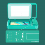 Uv Vacuum Light Fixing Machine UV Sterilization Sterilization Curing Machine Curved Screen Automatic Mobile Phone Film Machine