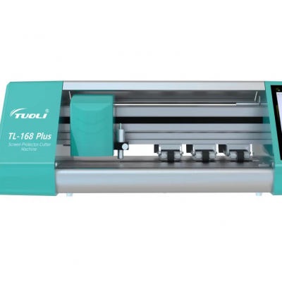 Small Intelligent Hydrocoagulable Film Cutting Machine New Condition Automatic Phablet Phone Front Back Film Cutting Paper